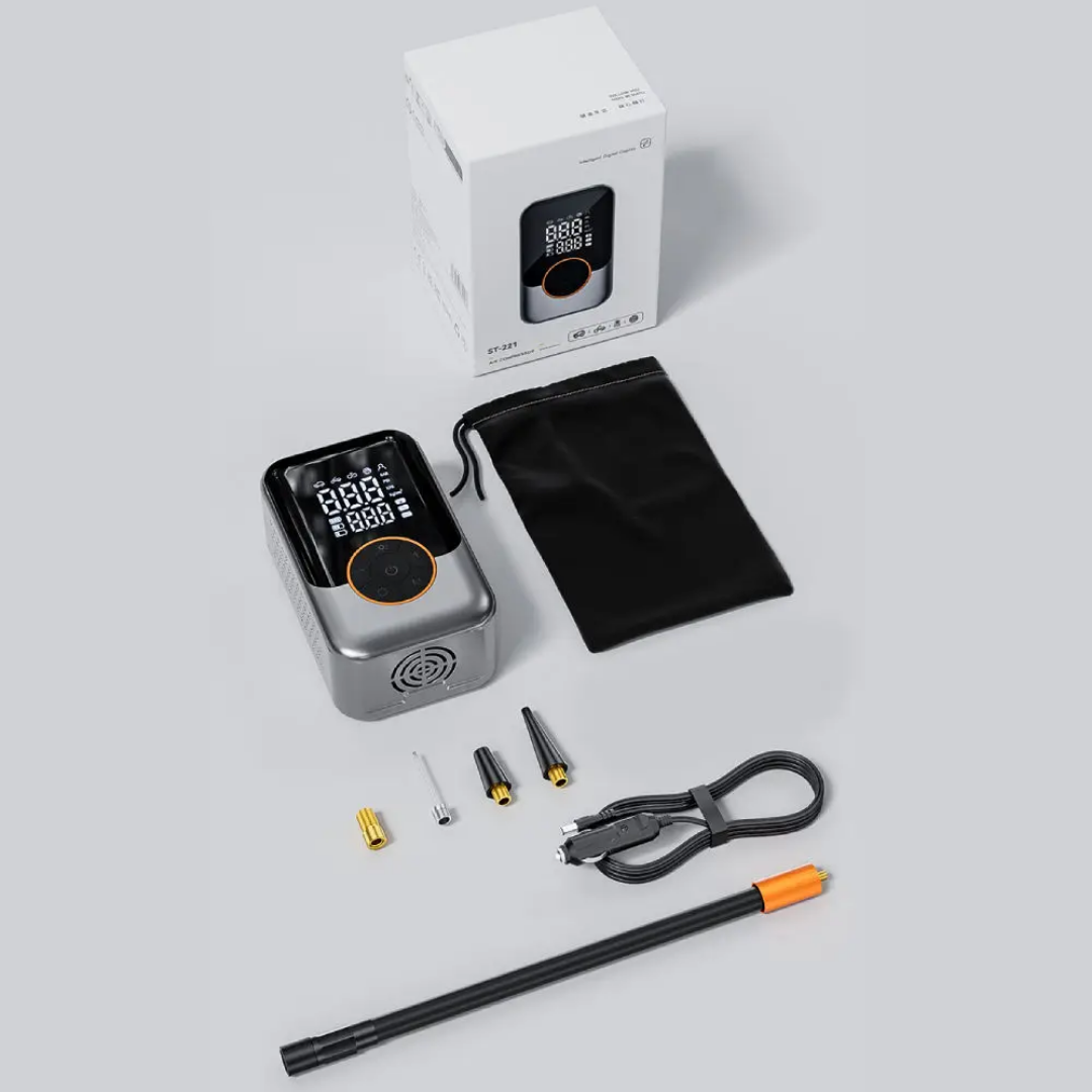 پمپ باد فندکی/شارژی دیجیتال و پرتابل